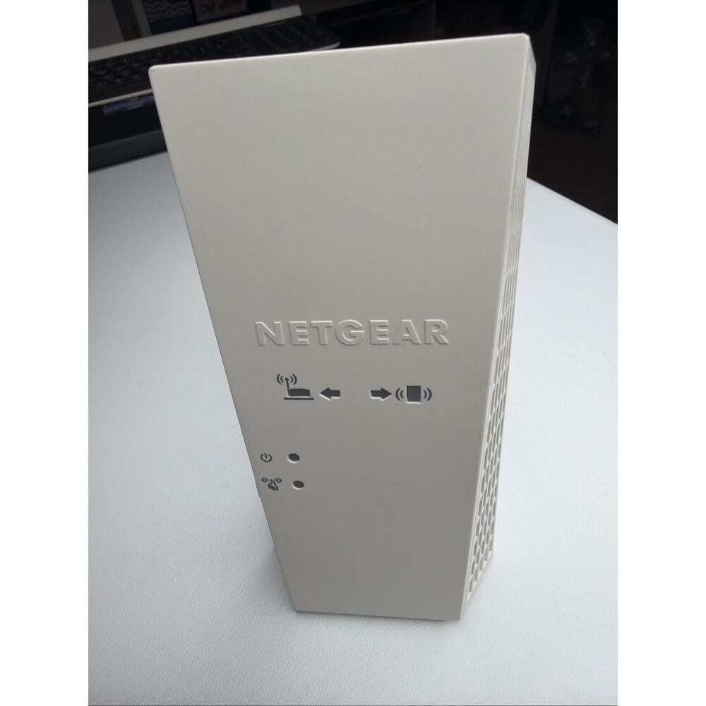 NETGEAR - AC1750 Dual-Band Wi-Fi Range Extender - White - Clean Tested